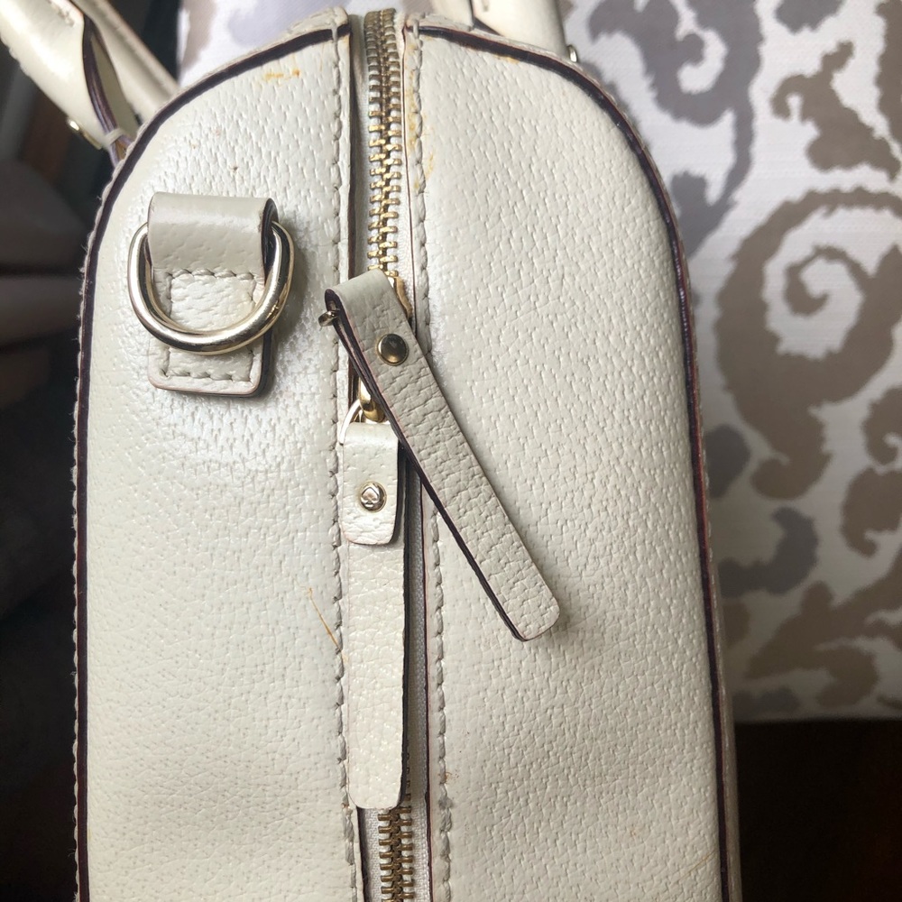 Kate Spade Cream Satchel - Picture 7 of 15